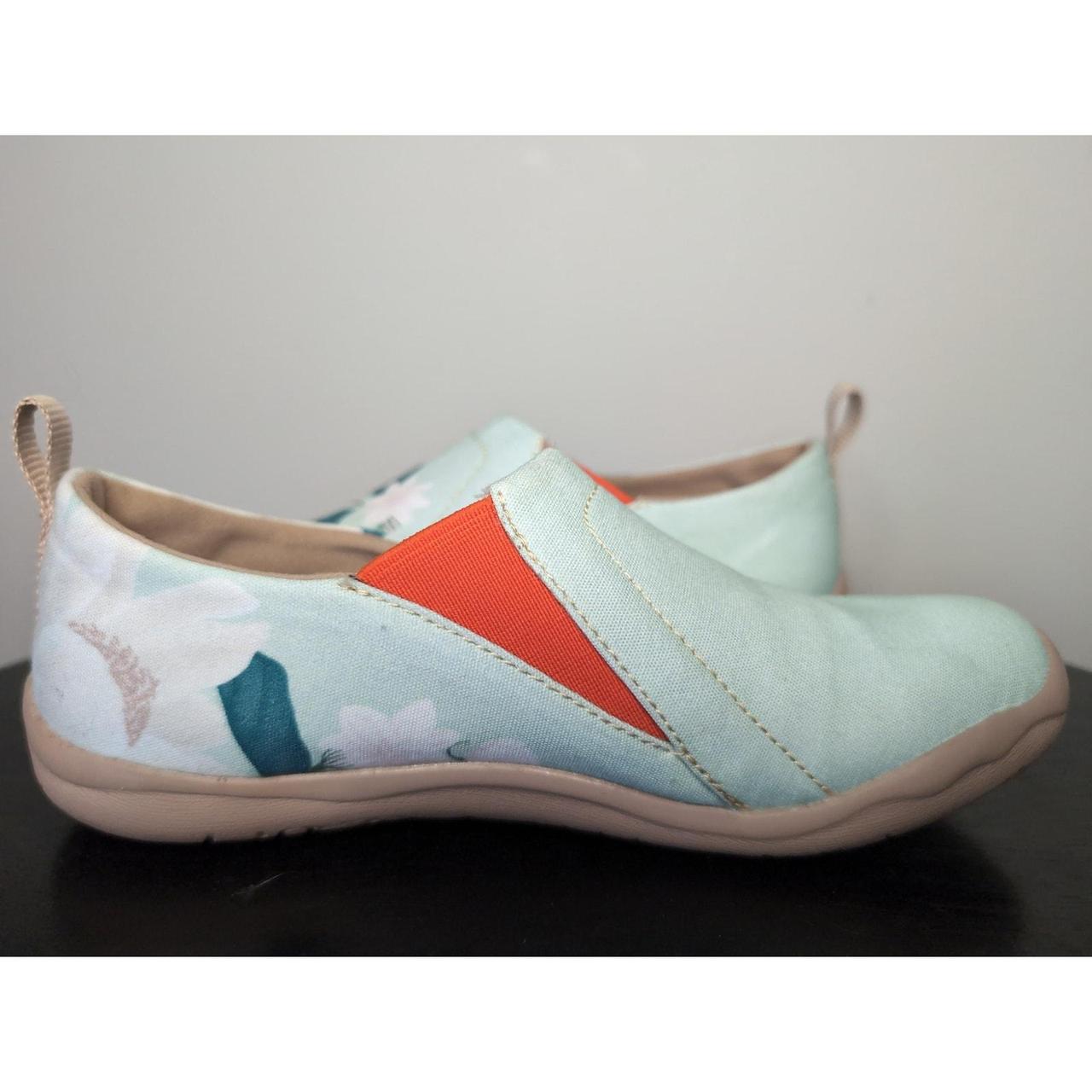 Source Unknown Women's Slides - Blue/Tan - US 5 –… - image 7