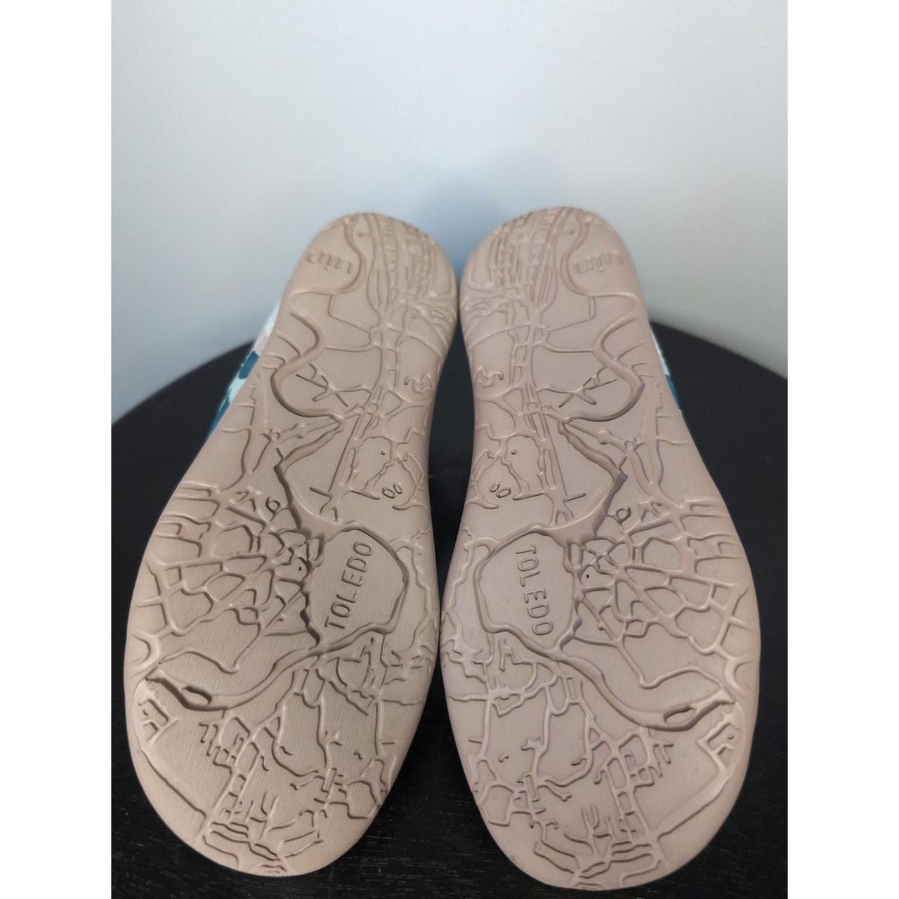 Source Unknown Women's Slides - Blue/Tan - US 5 –… - image 8