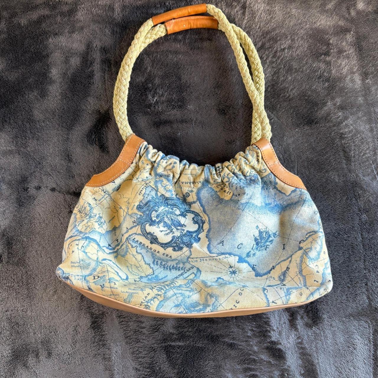 Fossil Women's Shoulder bags - Tan/Blue – Fossil … - image 1