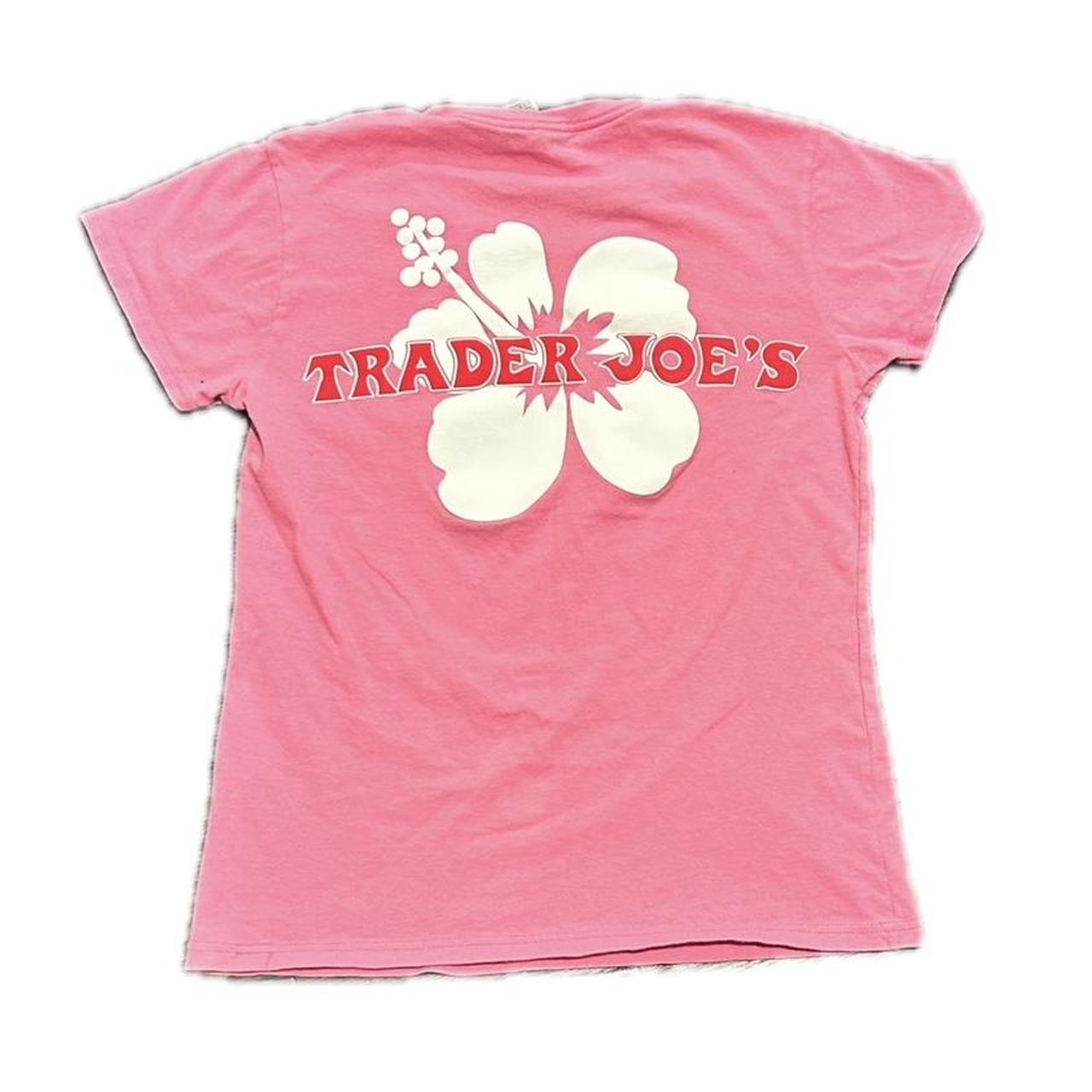 Trader Joe’s baby tee size s message for... Depop