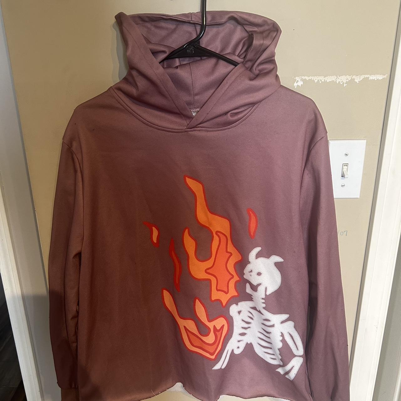 Off white fire sales hands hoodie