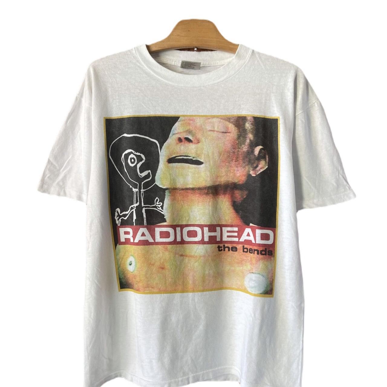 Vintage 90S Radiohead The Bends 1995 Album Promo T...