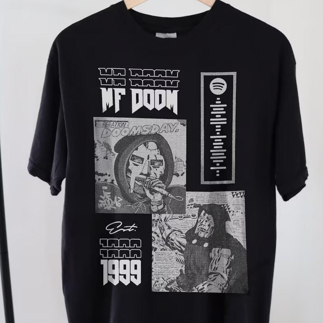 Hot Mf Doom Tour Shirt Country Music Black 