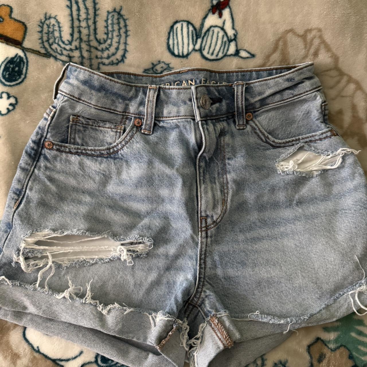 Jean shorts Hollister and American eagle Size Depop