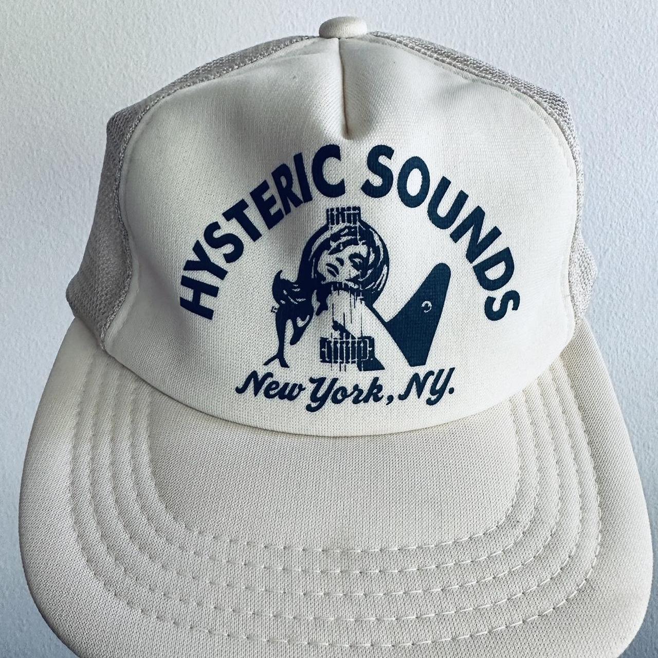 Hysteric Glamour selling Keep Yourself Alive Trucker Cap Hat Navy/White