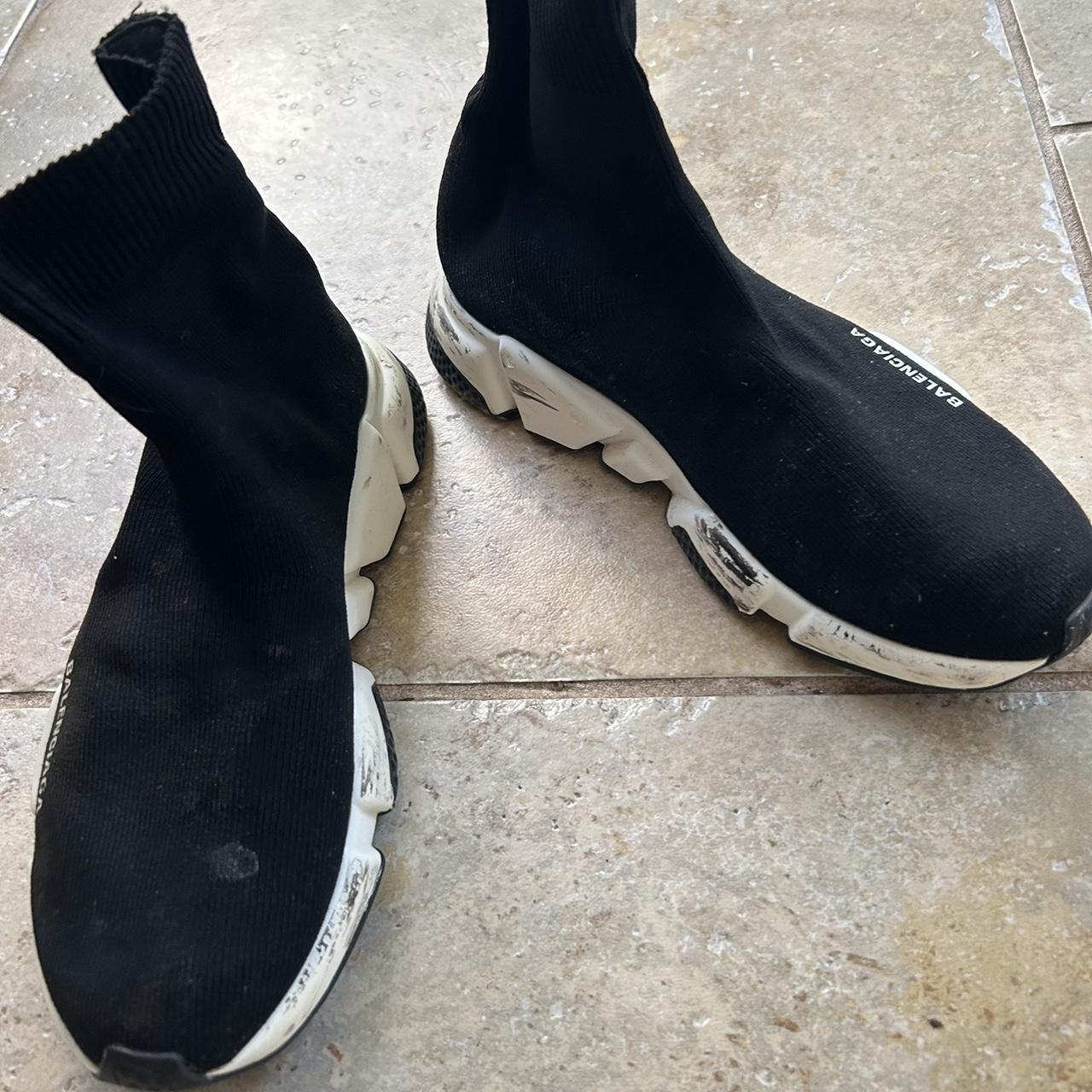 Balenciaga Shoes women’s black needs a good clean... Depop