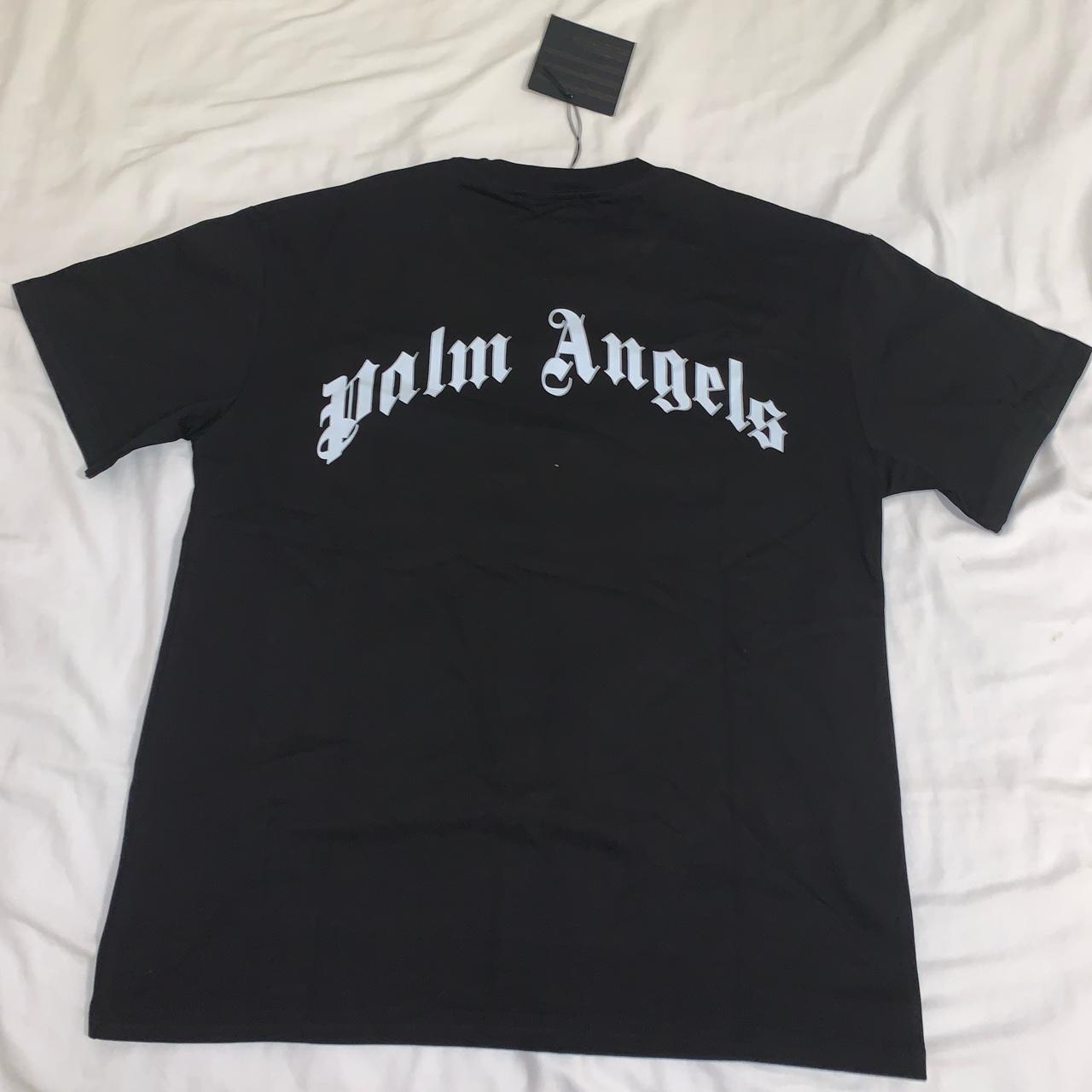 Palm Angels Bear In Love Logo T-shirt Black