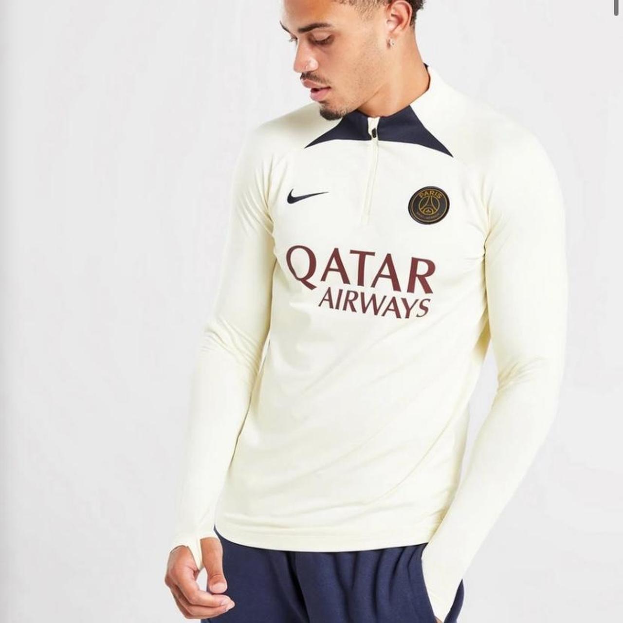 NIKE ADULTS PSG STRIKE DRILL HALF ZIP TOP Depop