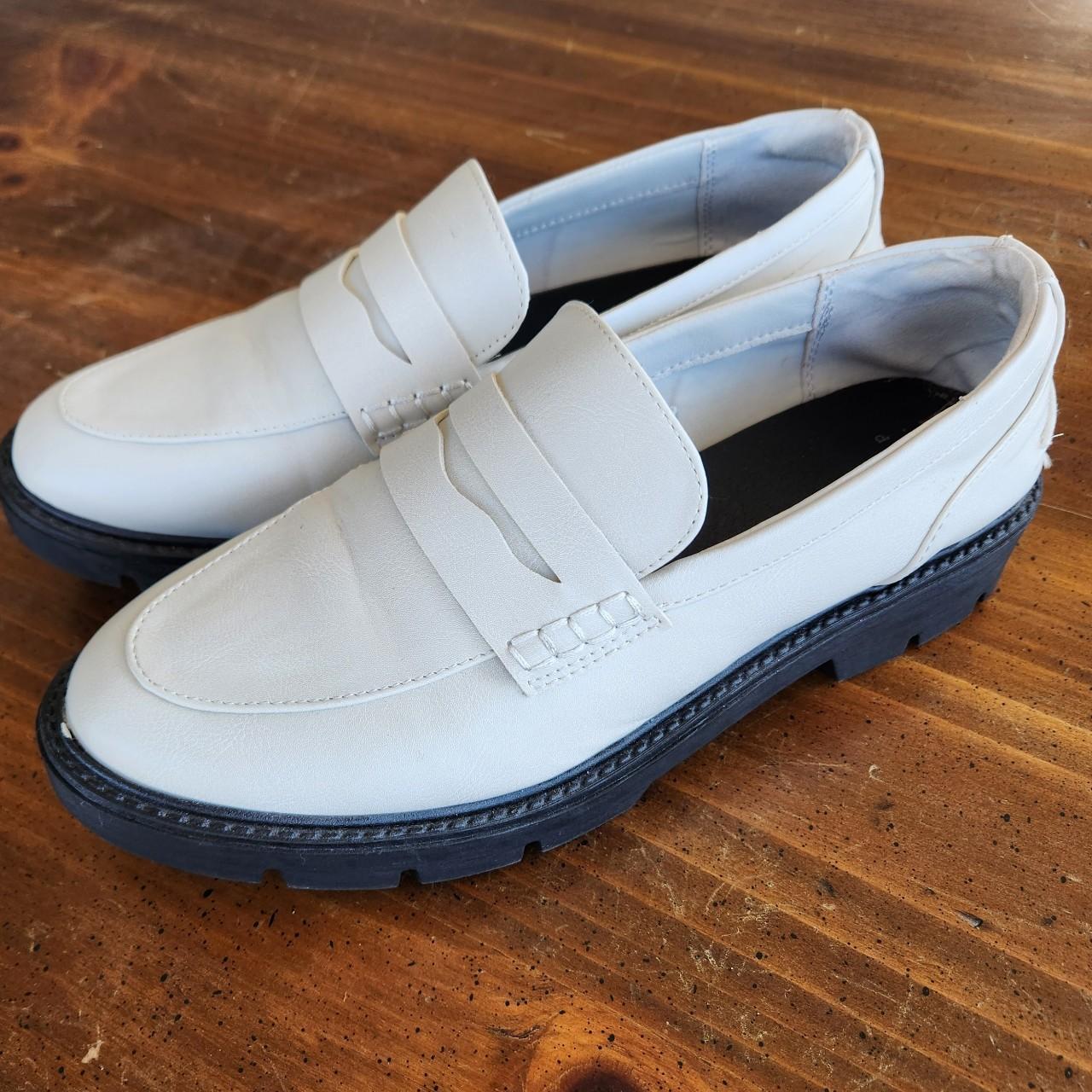 Target white fashion loafers