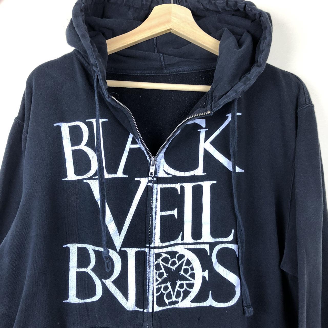 Vintage Y2K Black Veil Brides Zip Up Size... Depop