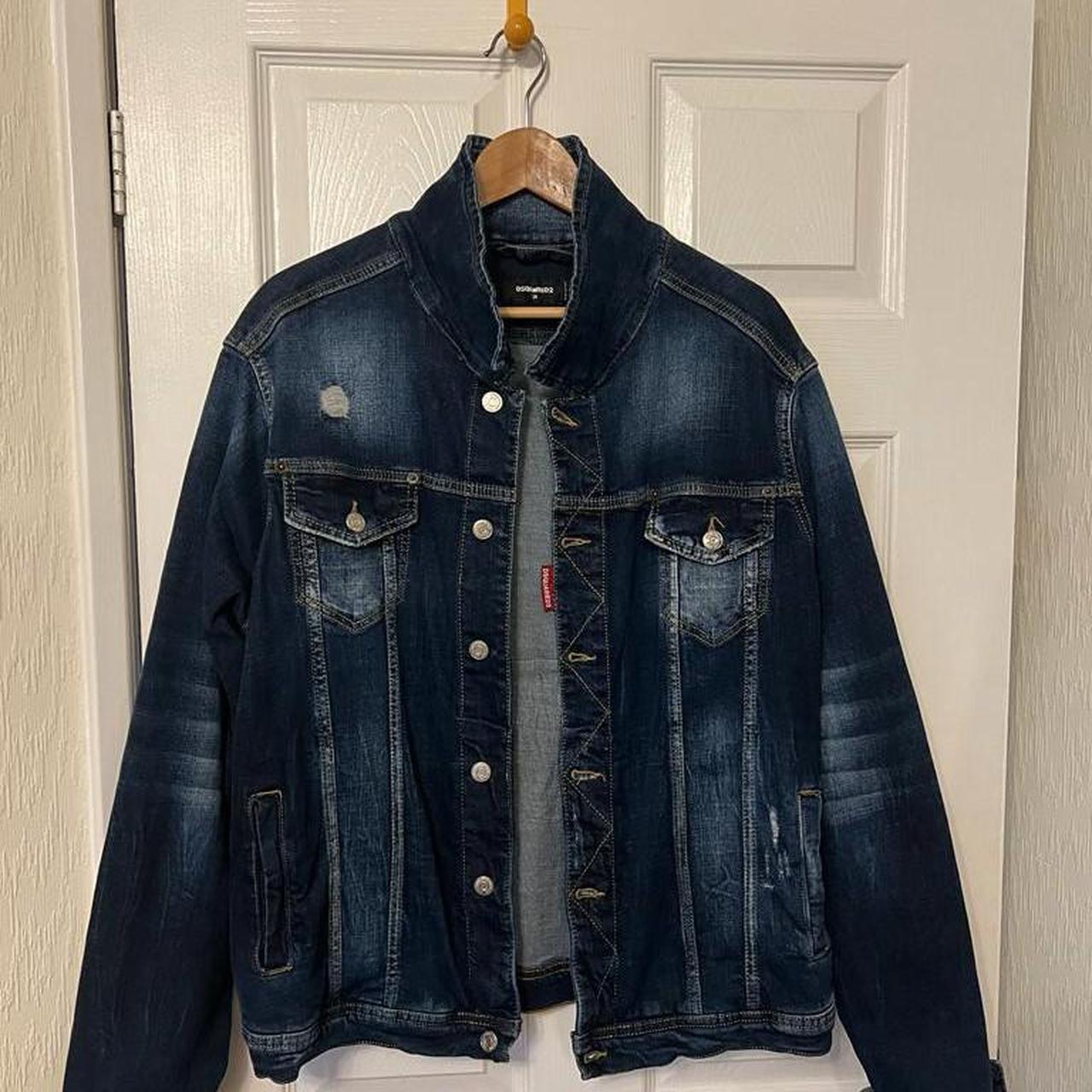 Dsquared2 Canadian ICON Patch Denim Jacket