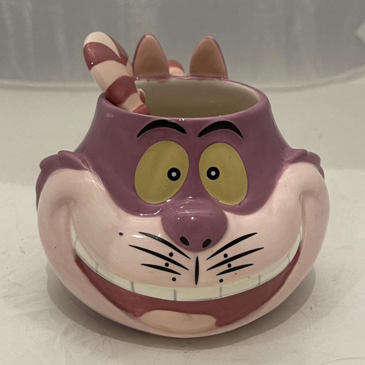 Disney Store 'Alice in Wonderland' Cheshire Cat Mug... - Depop