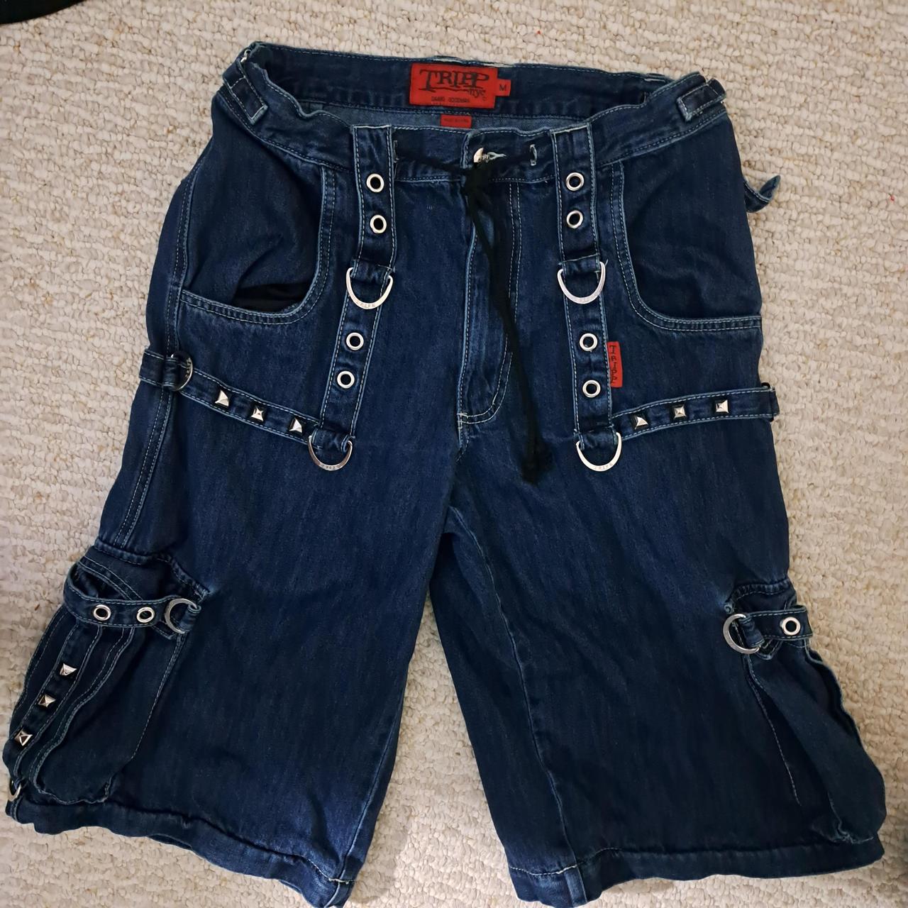 Jorts Size mens M Tripp nyc pants no dangly straps... Depop