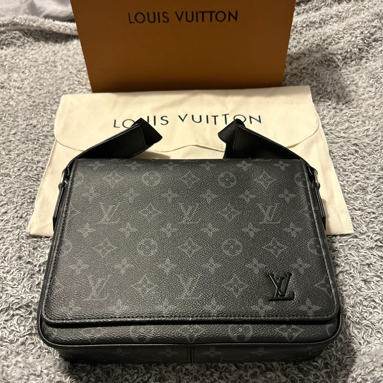 LV messenger bag Comes with box and dust bag... - Depop