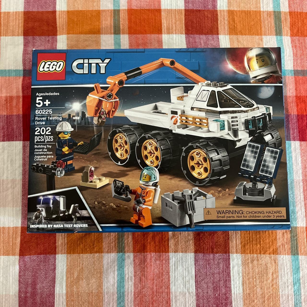 LEGO City Space Rover Testing Drive 60225 NASA-inspired Kit (202 Pieces)