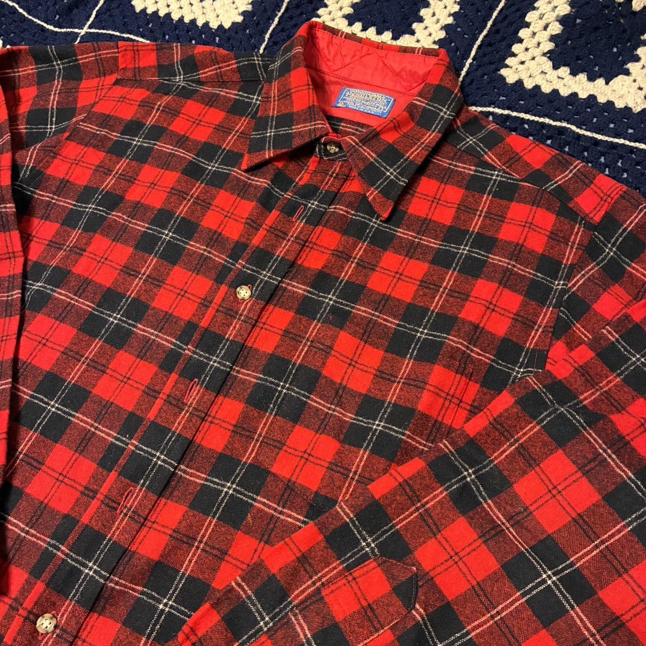 Pendleton Men's Shirt - Red - S – Pendleton Red/B… - image 3