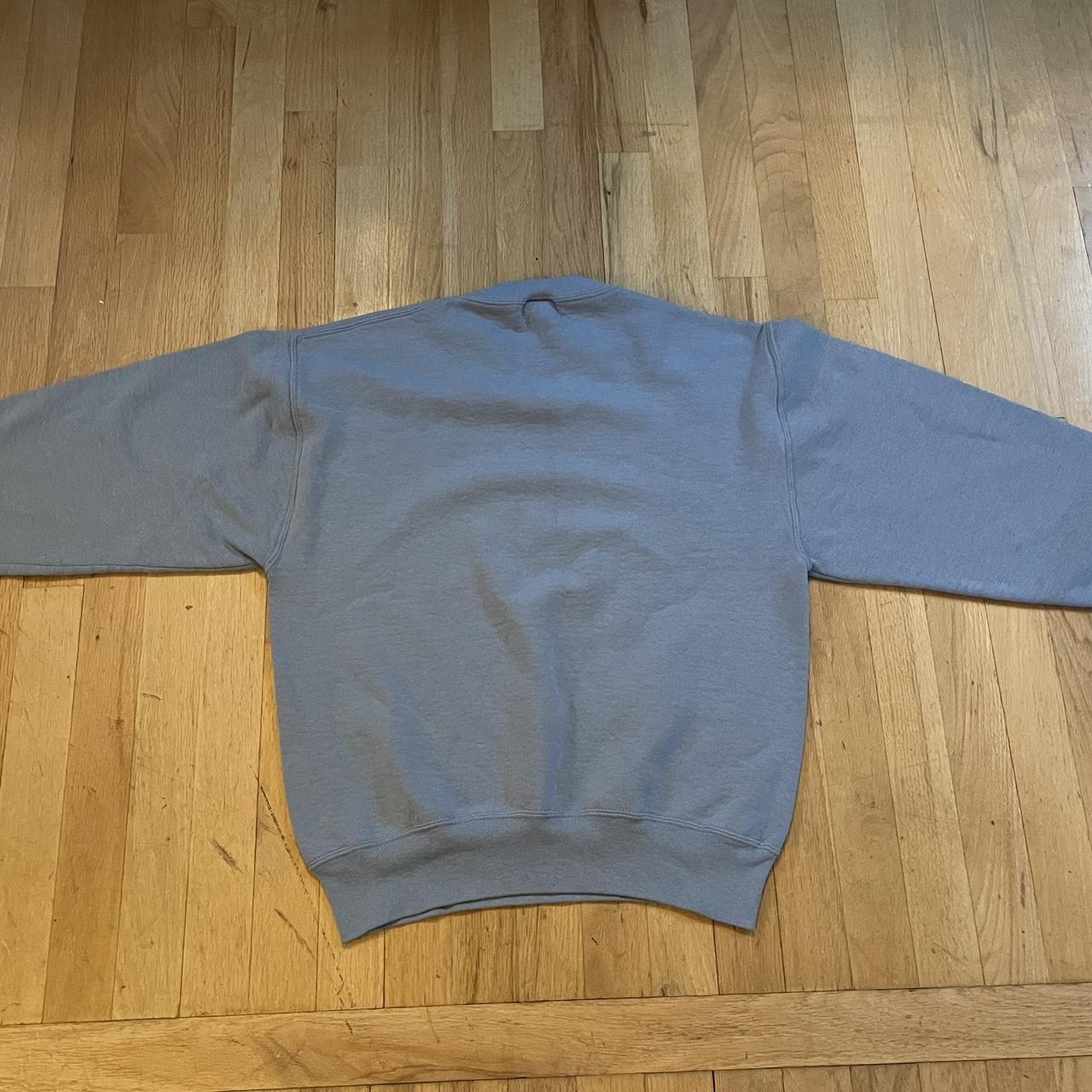 Blue Vintage Russel Athletic Crewneck - Depop