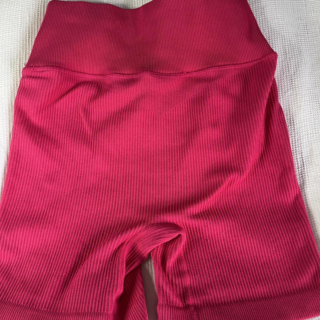 bo and tee shorts size small, material is stretchy... - Depop