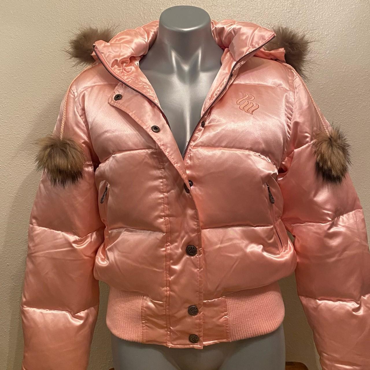 Y2K early 2000s pink rocawear puffer Medium, new | Depop