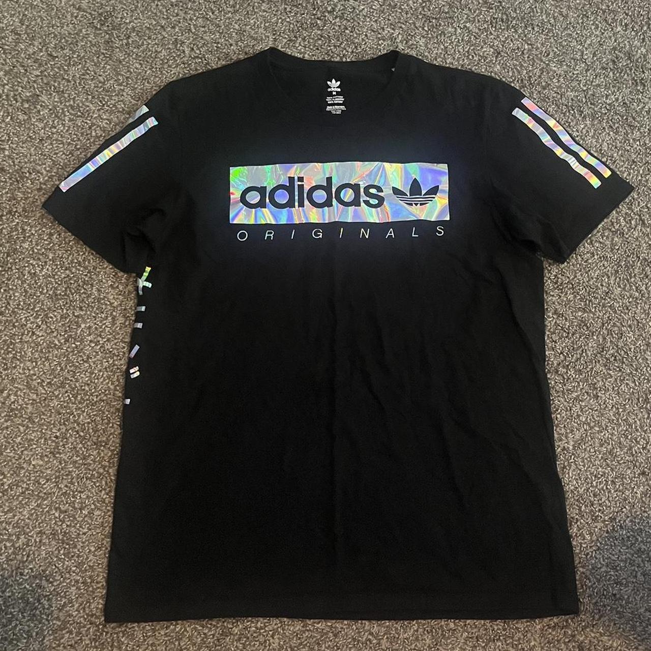 Adidas holographic t shirt online