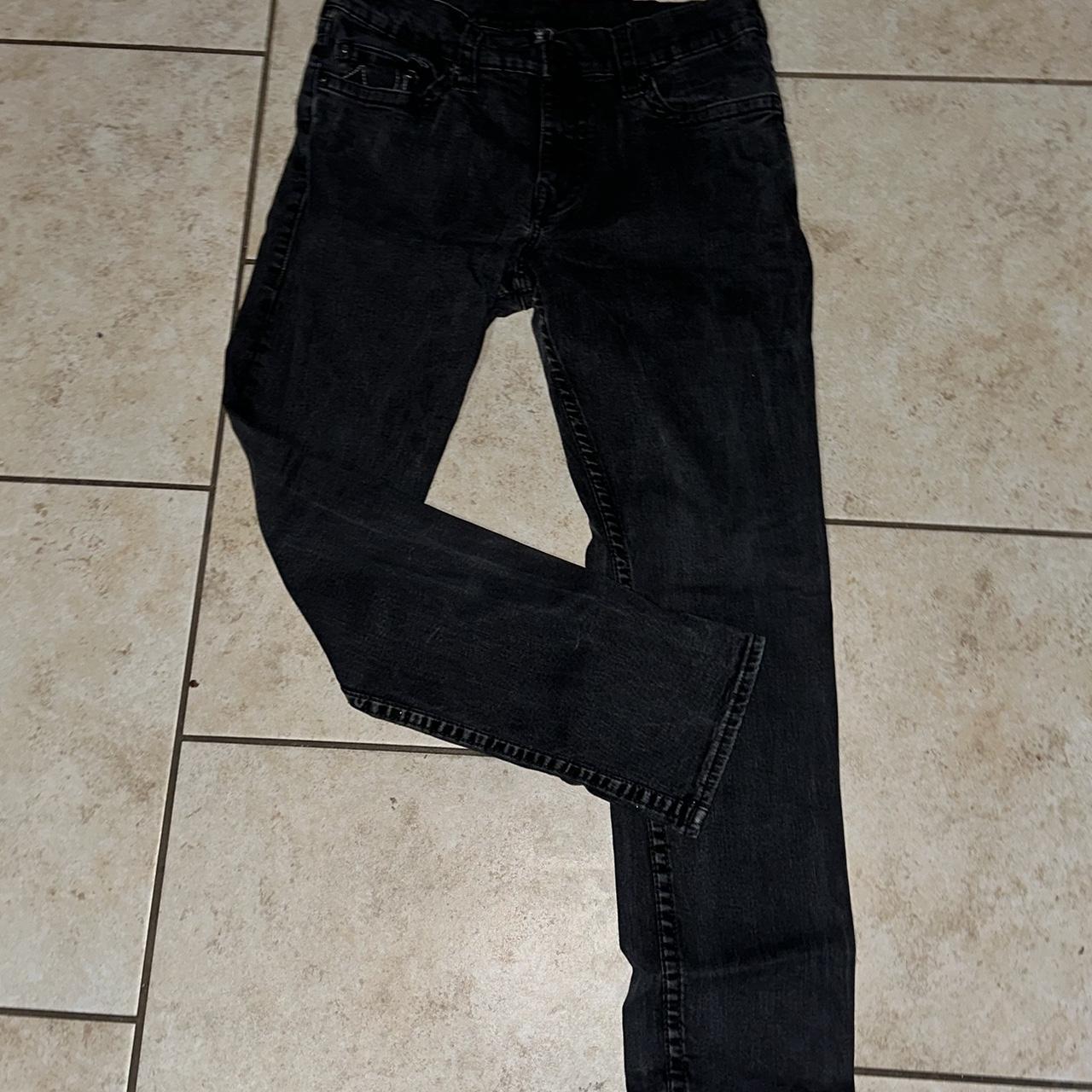 Black baggy trues - Depop