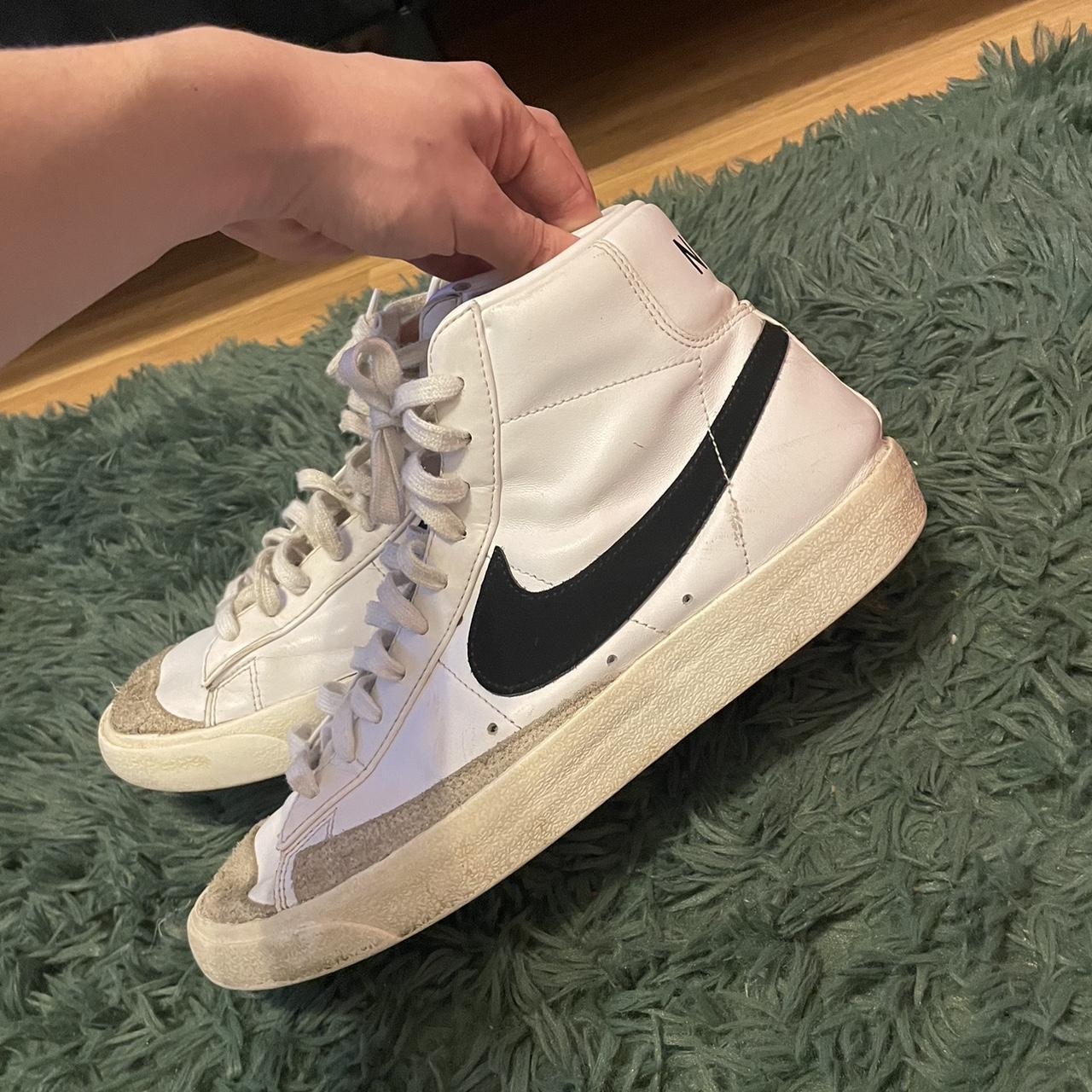 mens nike blazers, size 9, don’t fit anymore, just... - Depop