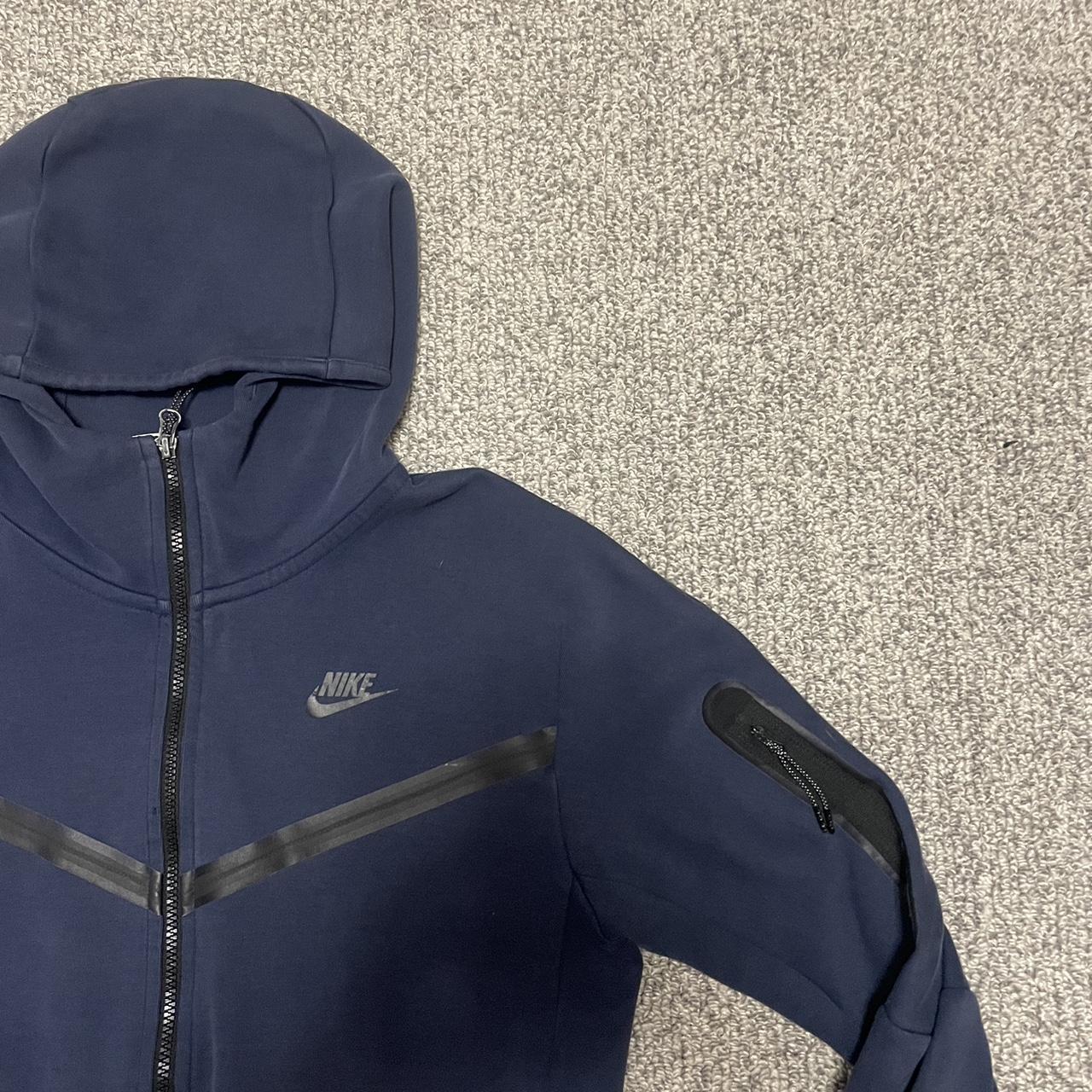 mens nike tech fleece navy