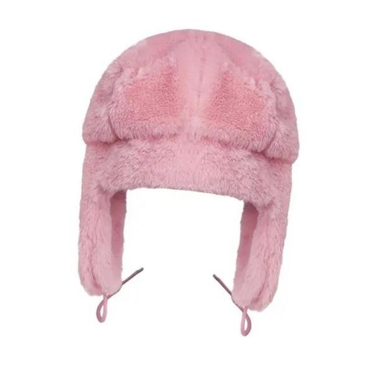 Kawaii Anime Cute Cartoon Star Kirby Ushanka Hat Cap... - Depop