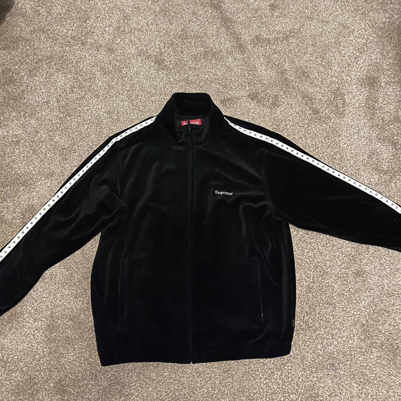 Supreme Velour Studded Track Jacket Medium. New unworn. - Depop