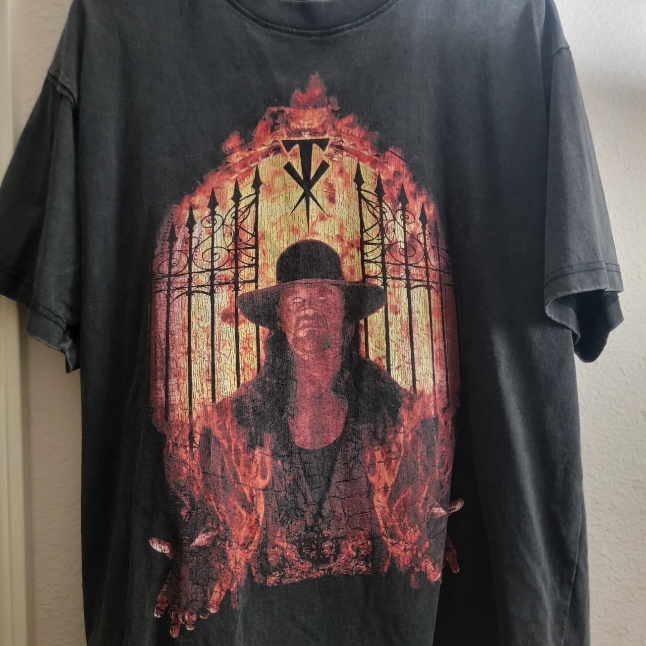 💥 WWE Bray Wyatt “The Fiend – Let Me In” Acid Wash... | Depop, image size:1280x1280