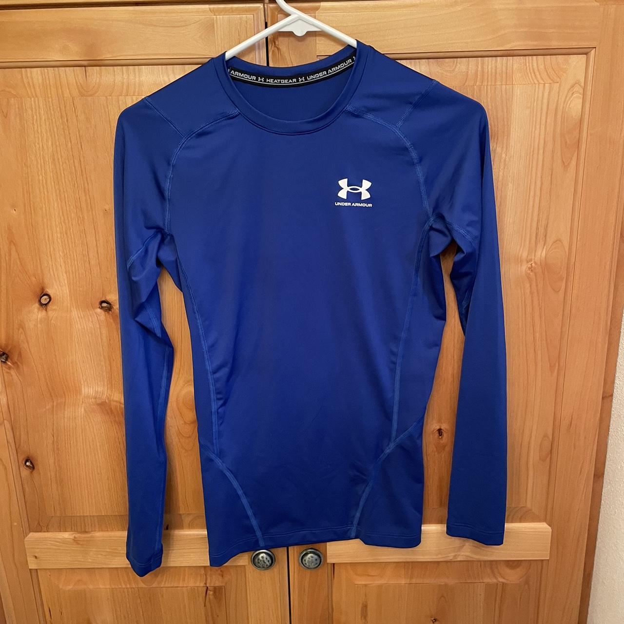 Men’s small blue under armor compression shirt Depop