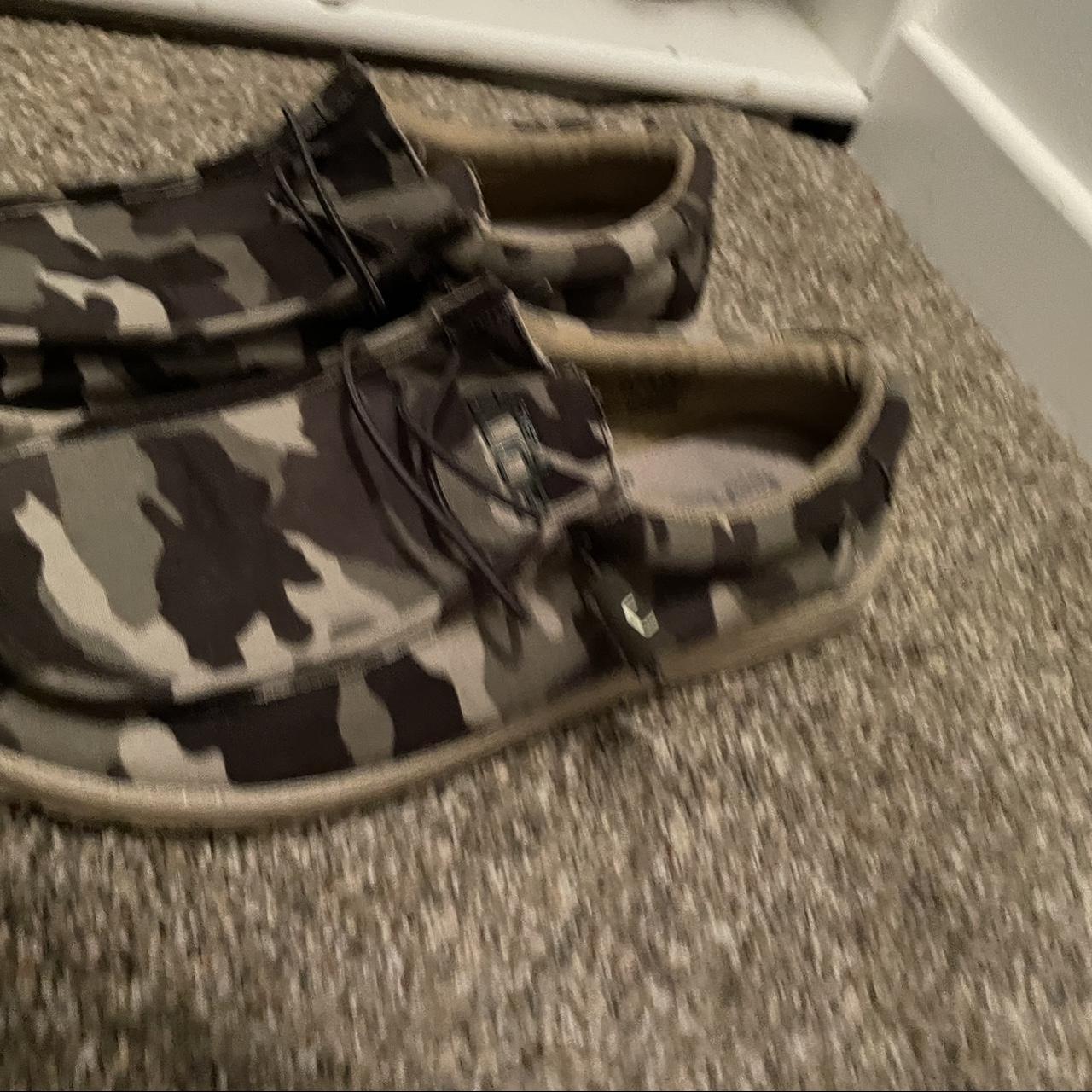 helis leopard fleece shoe hey dudes