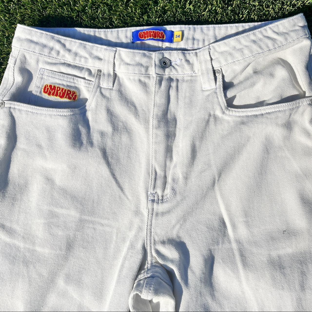 34” White Empyre Jeans Depop