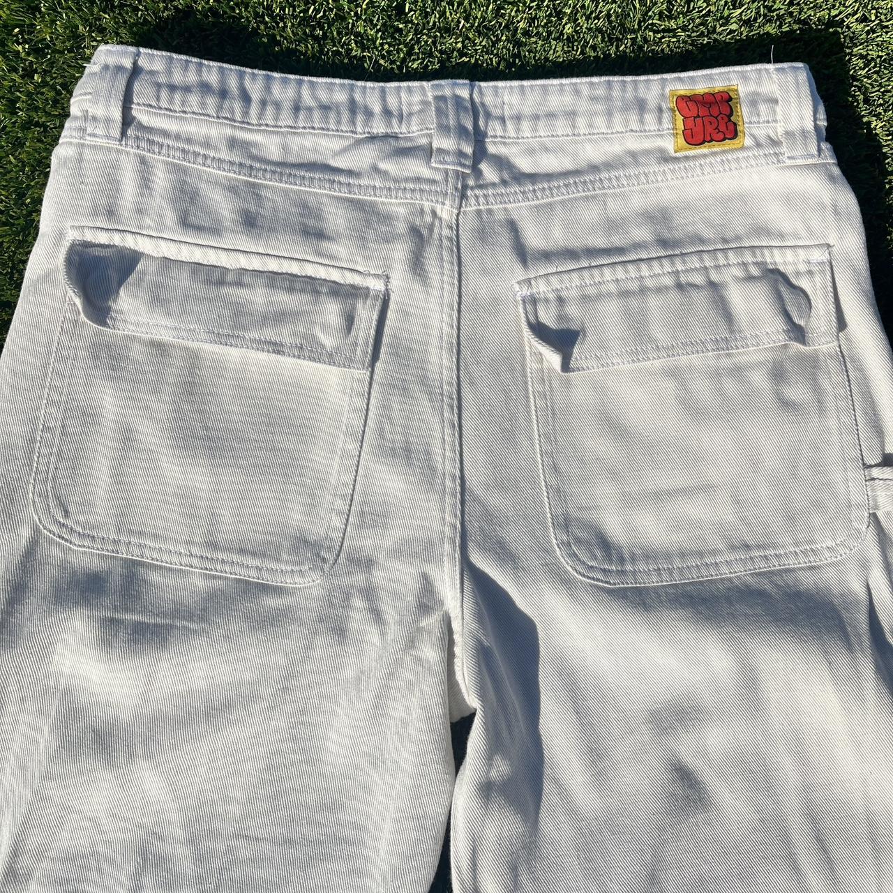 34” White Empyre Jeans Depop