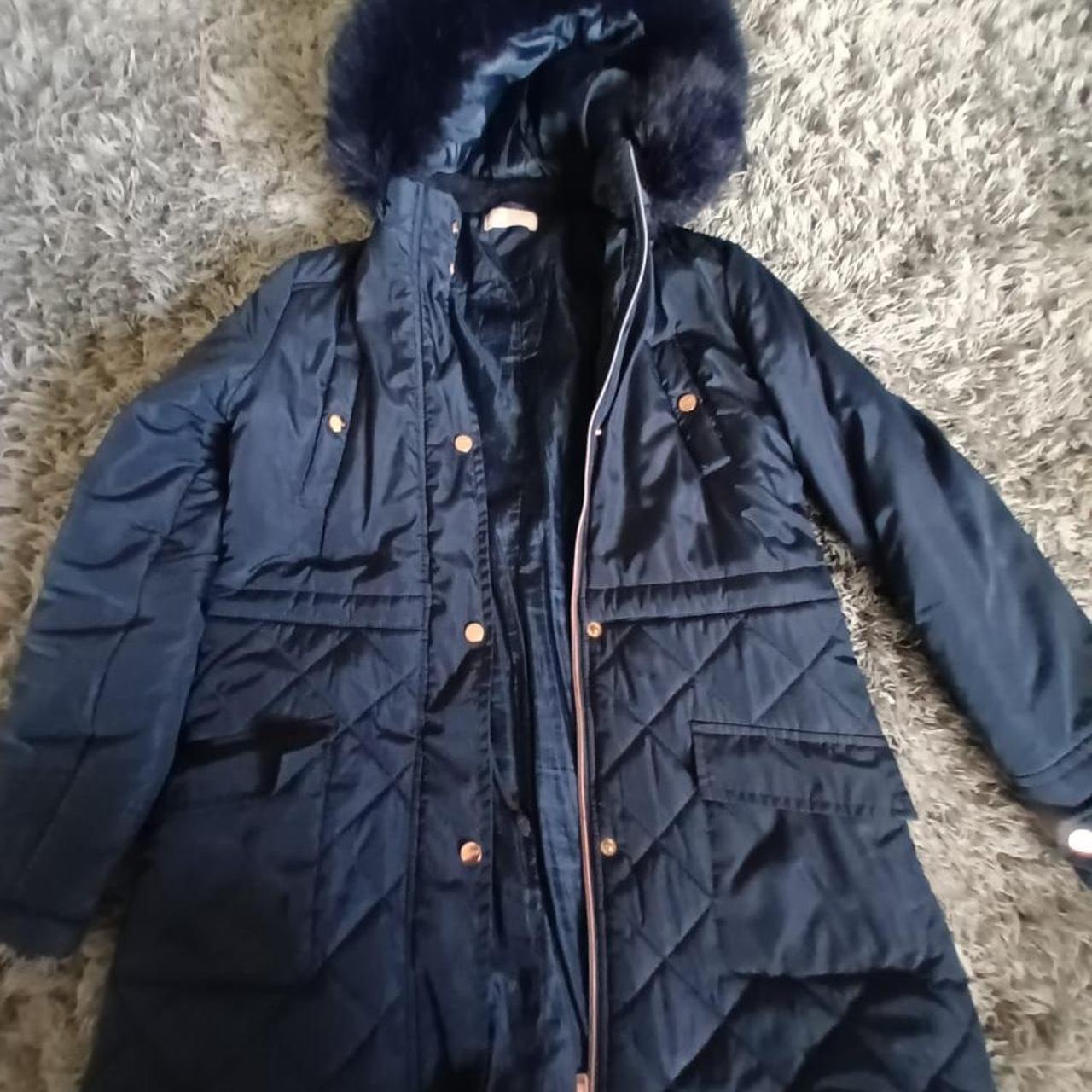 Lipsy navy outlet coat