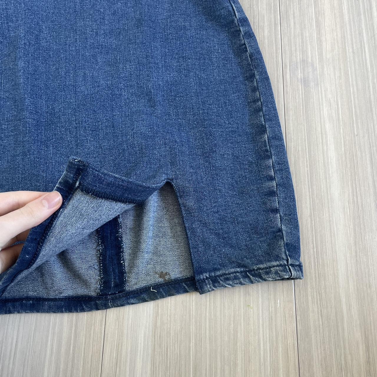 Primark Women's Blue Skirt | Depop