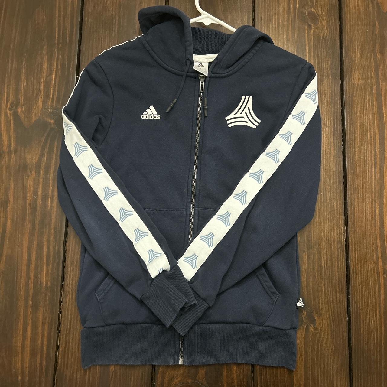 Adidas tango outlet full zip hoodie