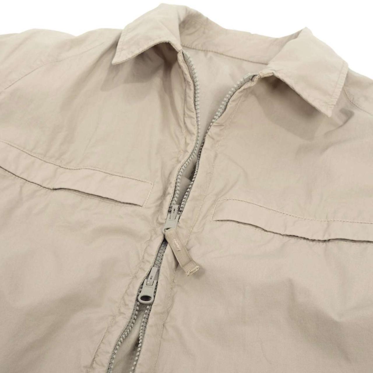 Stone island sale cream overshirt