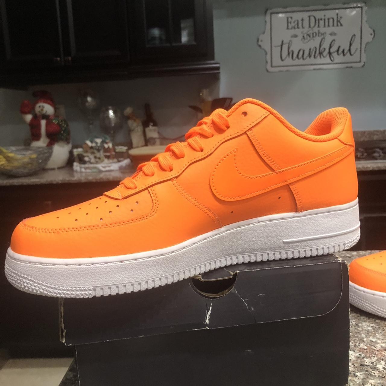 Nike air force 1 low mens orange shops