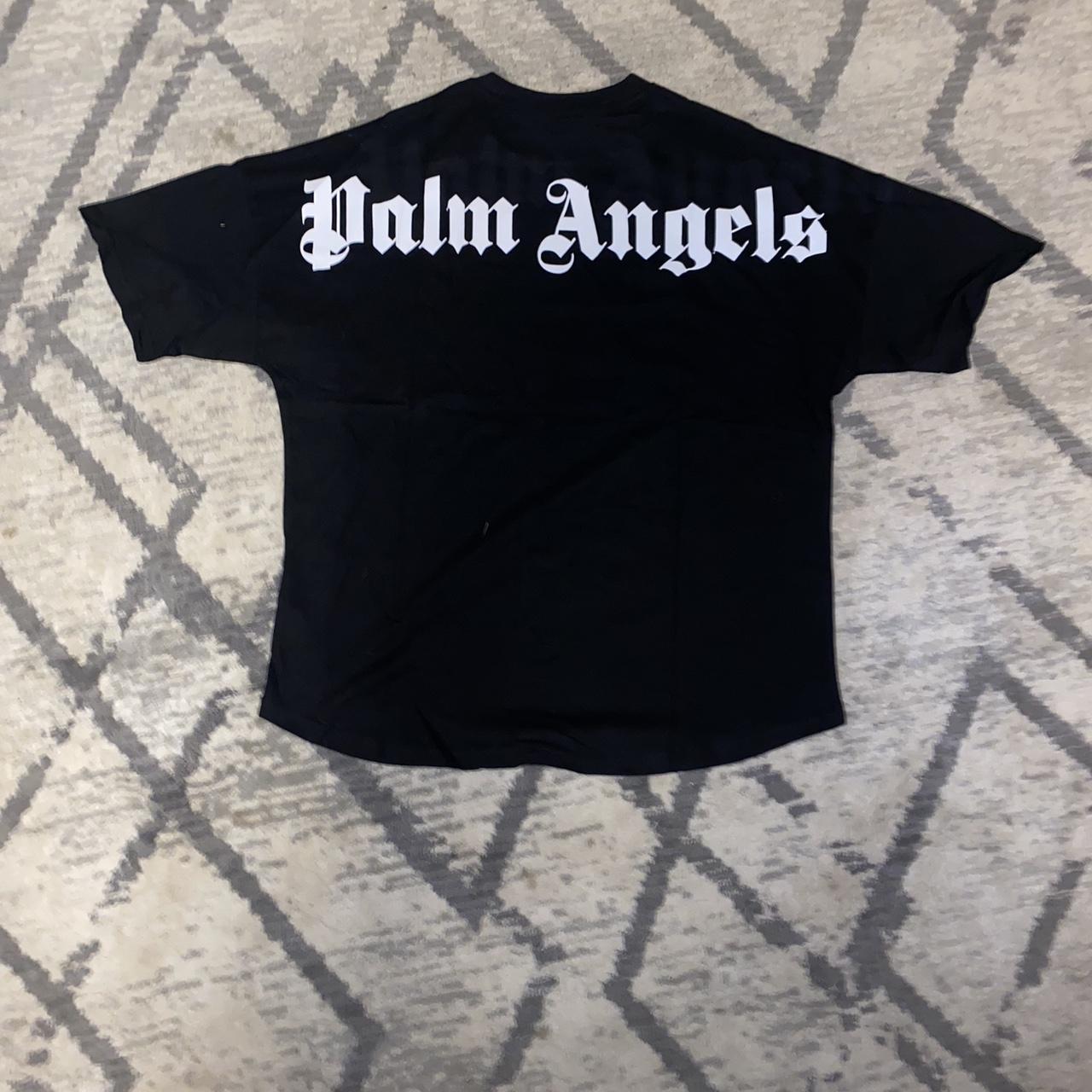 Palm angels miami logo tshirt - size small Tshirt - Depop