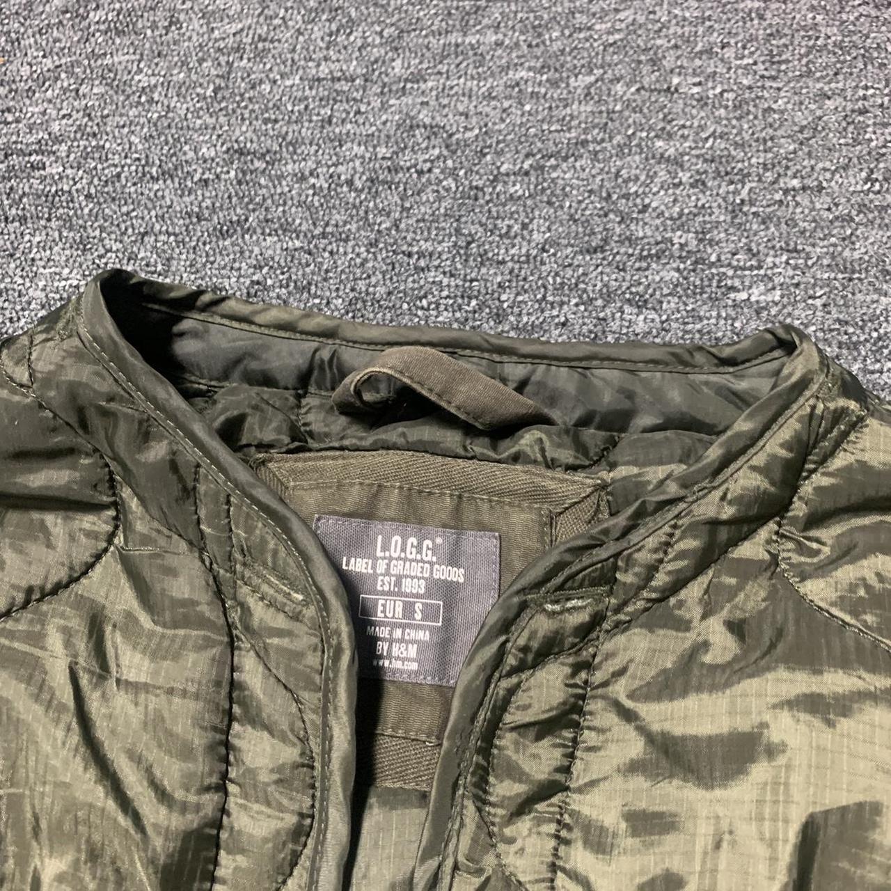 H and m hot sale khaki jacket