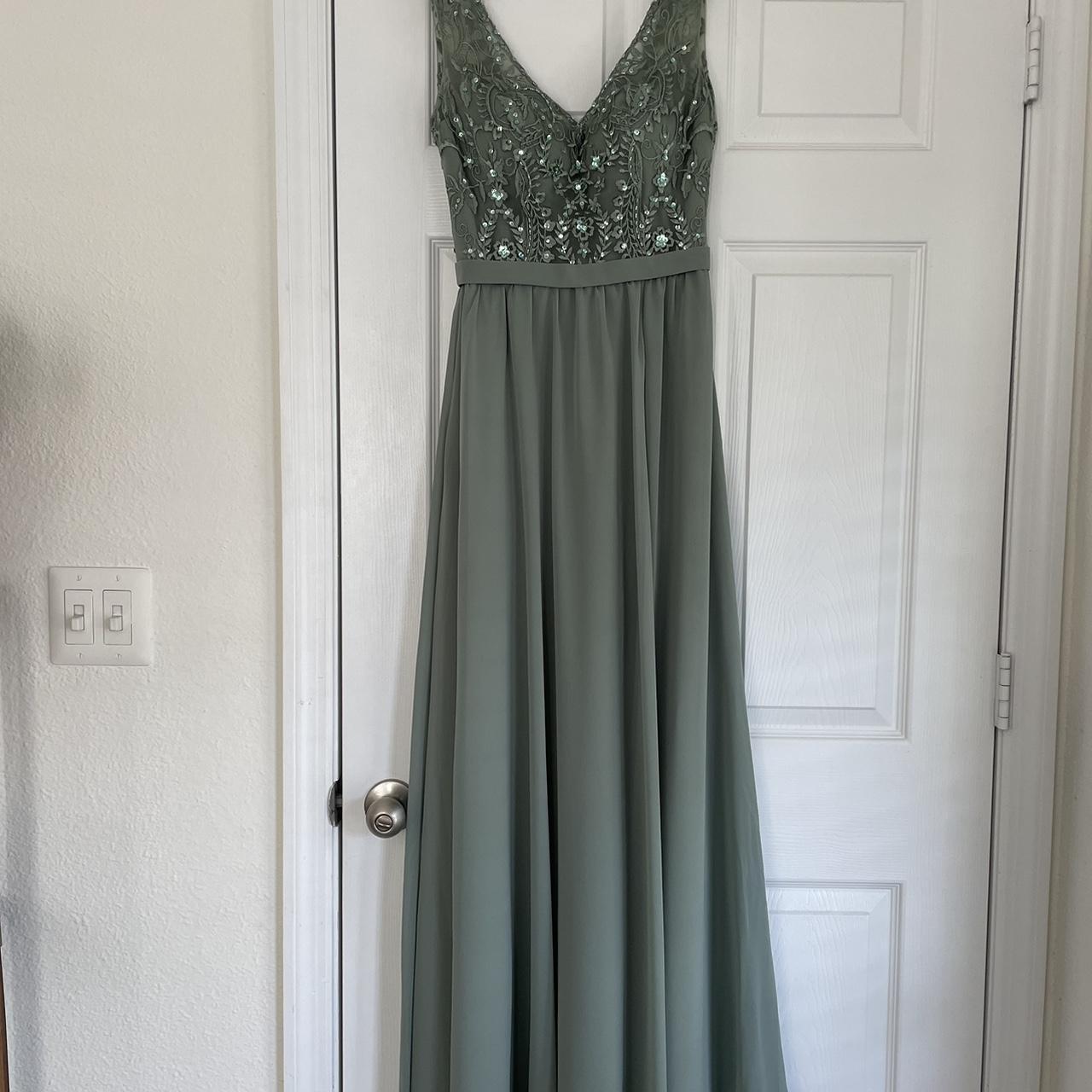 Kennedy Blue bridesmaid dress. Size 2 but length... - Depop