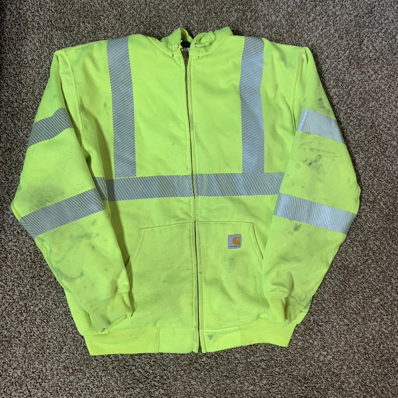 Carhartt construction sale jacket