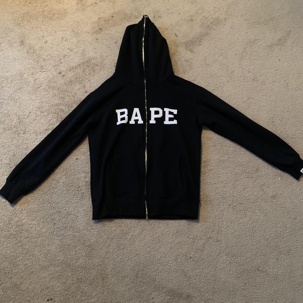 Bape jacket full zip up - Depop