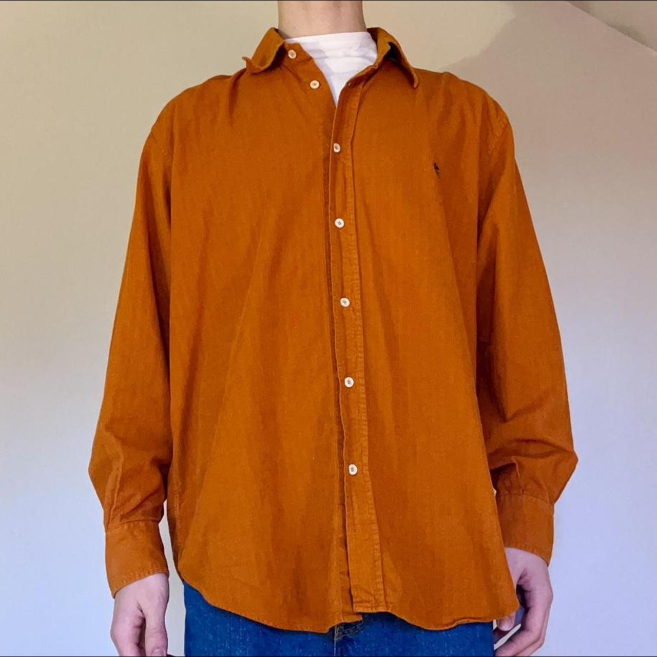 Etro Men's Orange Shirt (2)