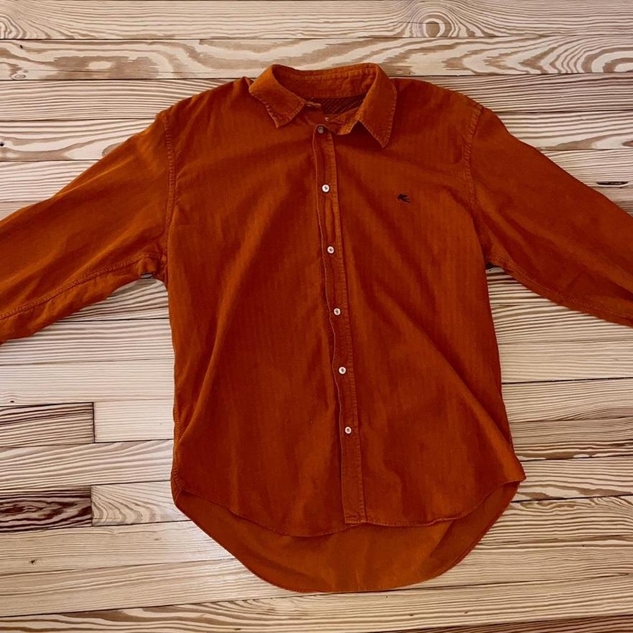 Etro Men's Orange Shirt (3)
