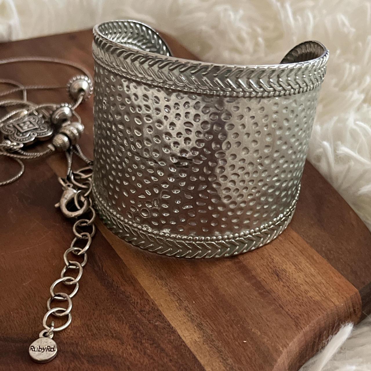 Ruby Rd. Women's Necklace - Silver/Brown – Ruby R… - image 2