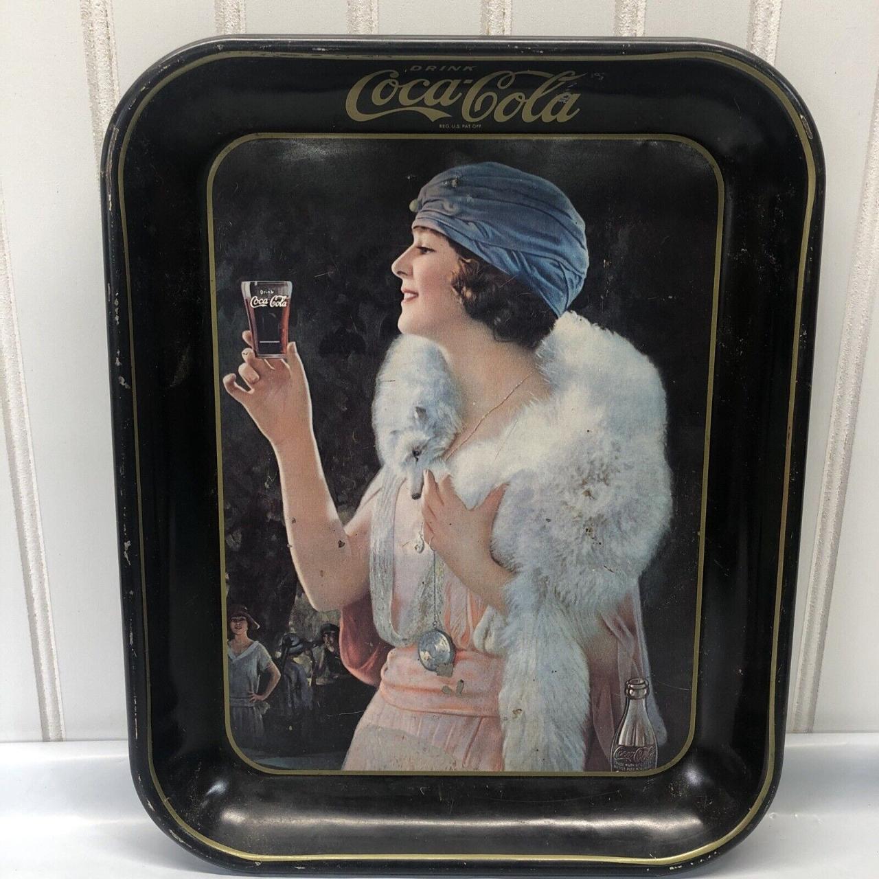 Coca-Cola Silver Serving Trays