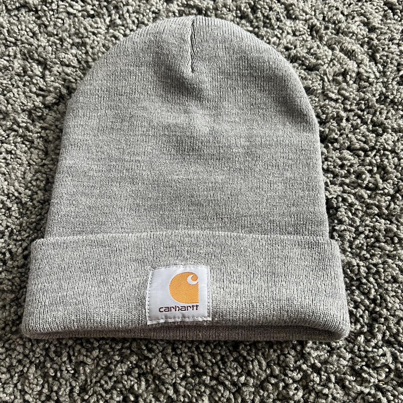 Grey Heather Carhartt Beanie Light Grey SUPER CUTE GREY CARHARTT