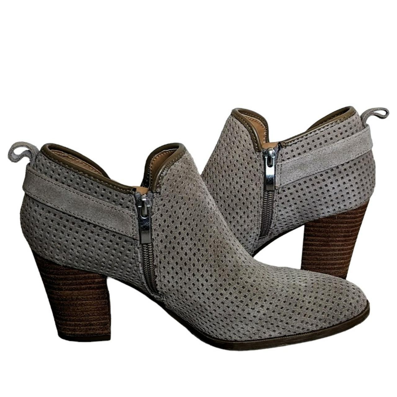 Franco sarto dakota outlet perforated ankle booties